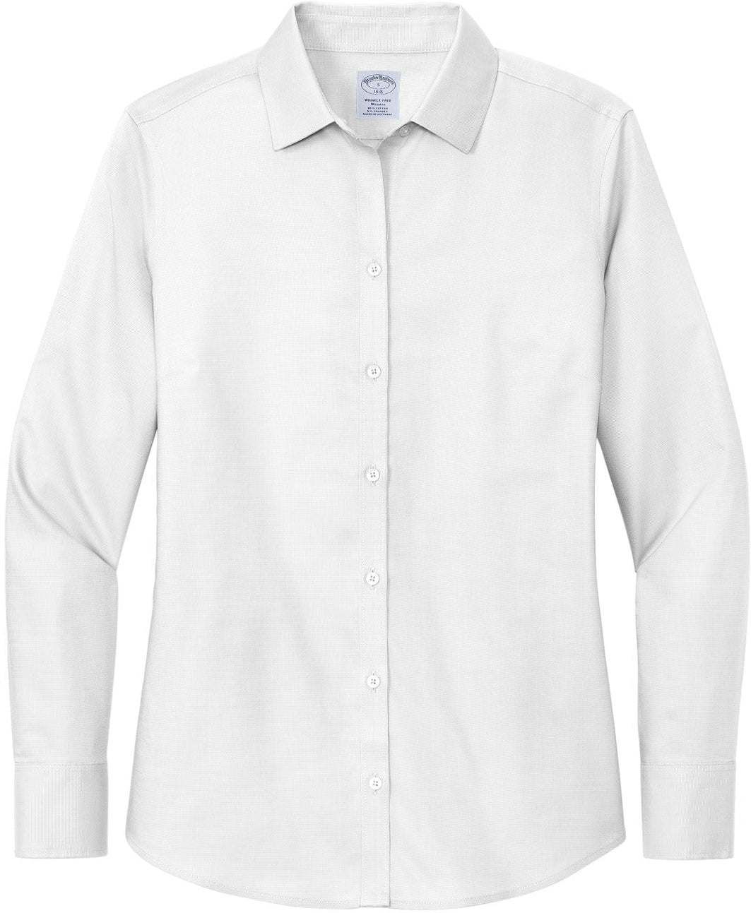 Brooks Brothers Stylish Ladies Wrinkle-Free Stretch Nailhead Shirt