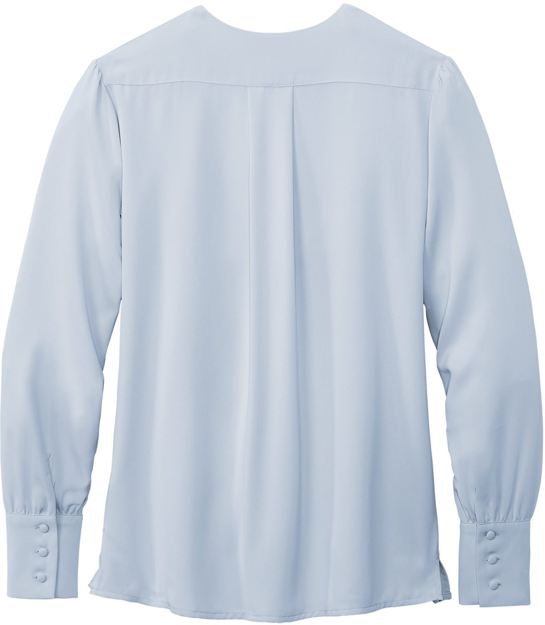 Brooks Brothers Women's Alluring Open-Neck Satin Blouse