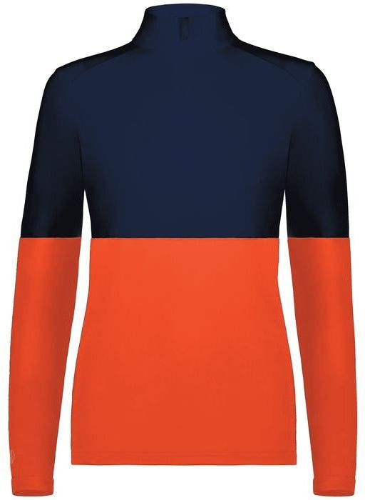 Holloway Ladies' Momentum 1/4 Zip Team Pullover - Outlet Exclusive
