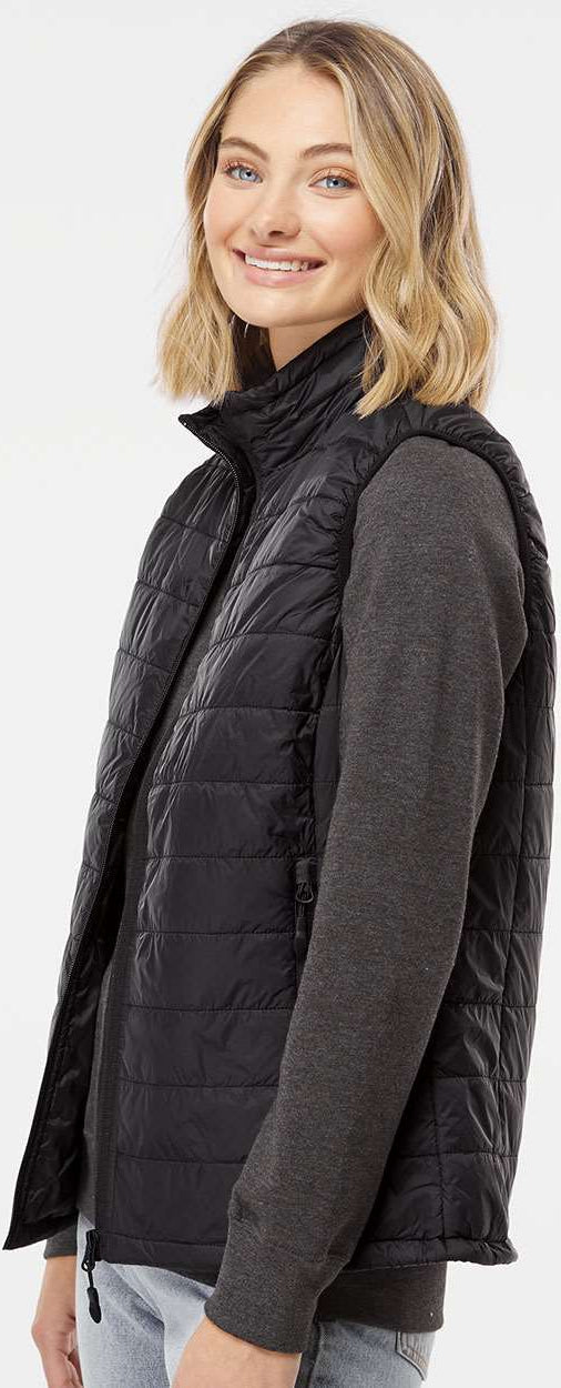 Independent Trading Co. Women's Premium Collapsible Puffer Vest