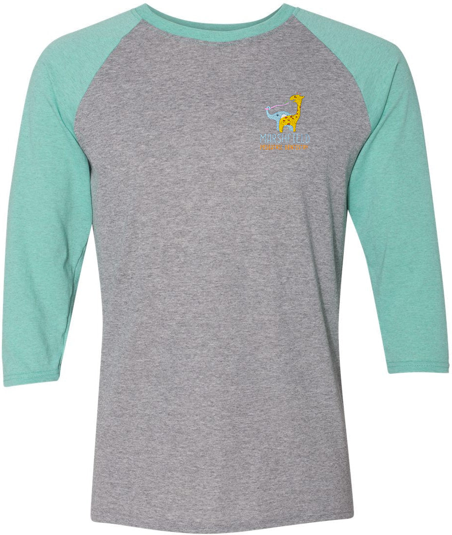 Jerzees Triblend Three-Quarter Raglan Baseball T-Shirt - A Must-Have!