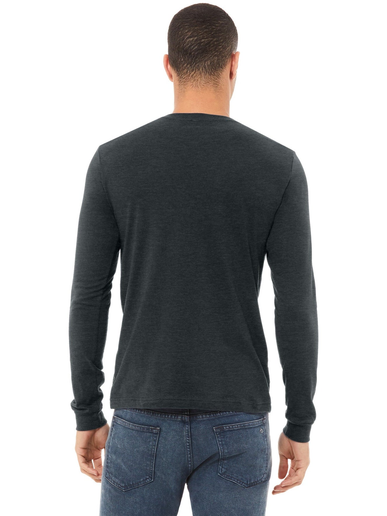 Bella+Canvas Unisex Heather CVC Long Sleeve Tee - Your Ideal Everyday Top