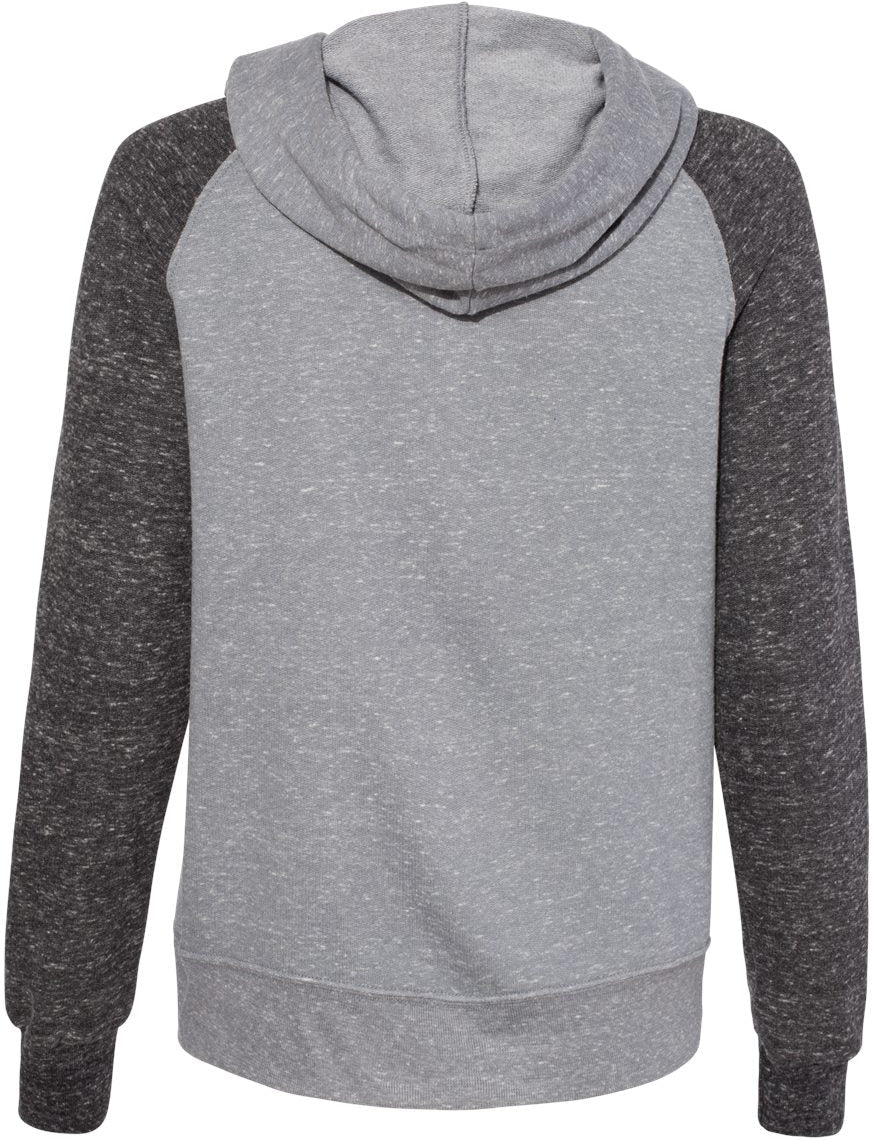 Jerzees Ladies' Snow Heather French Terry Full-Zip Hooded Sweatshirt: A Must-Have Fashion Essential!