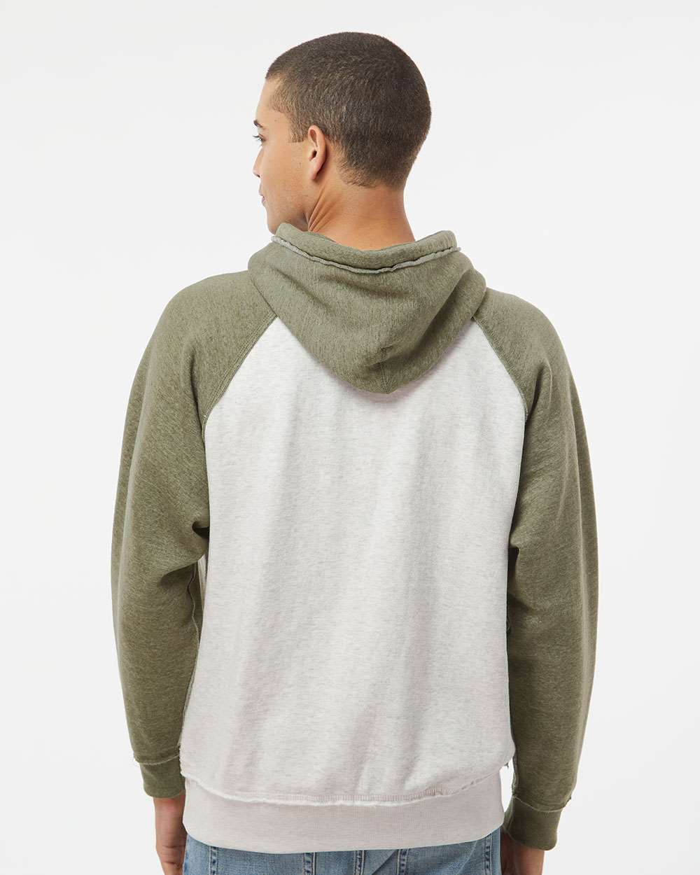 J America Vintage Heather Men's Hooded Sweatshirt - A Fashionable and Durable Choice