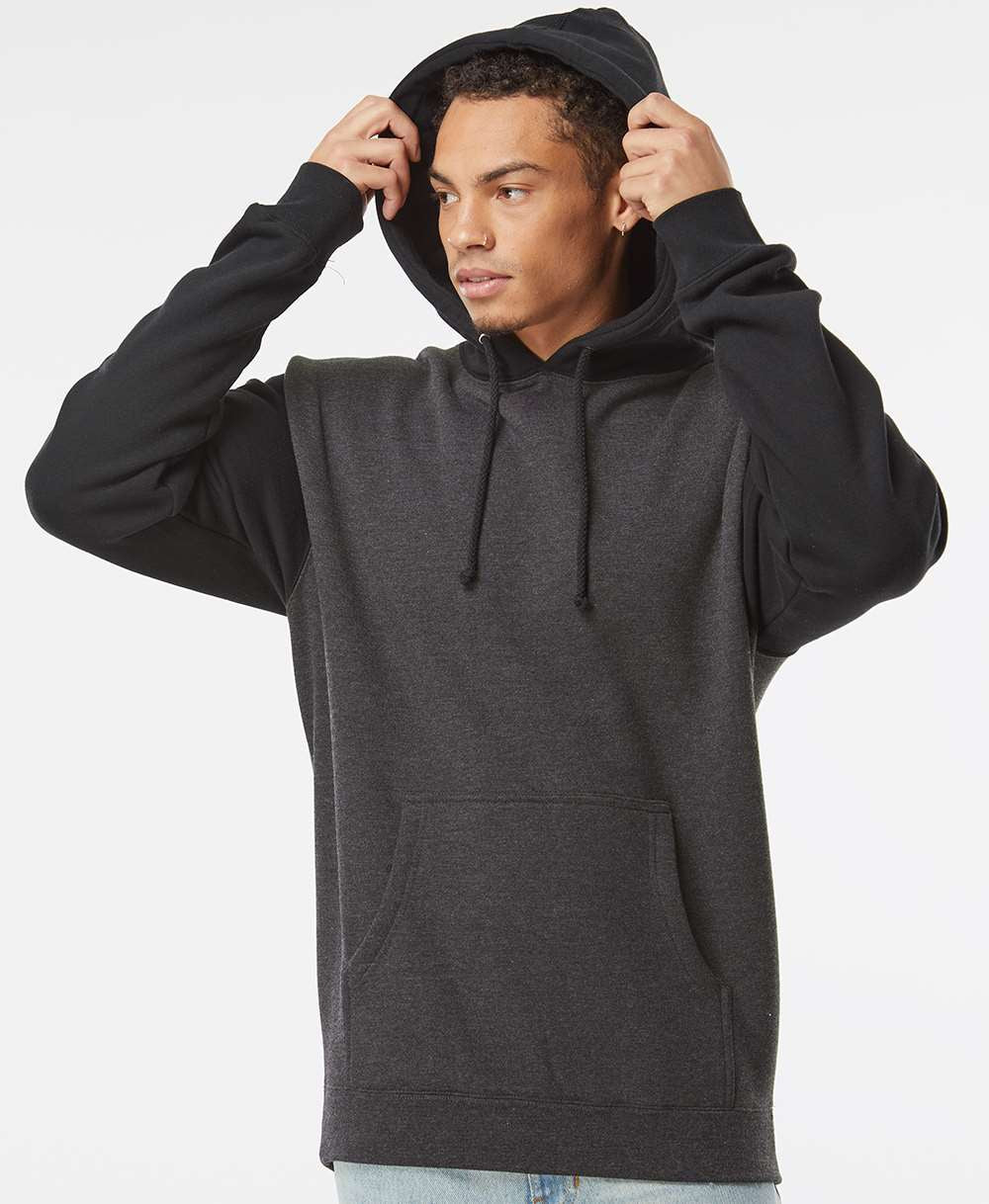 Independent Trading Co. Premium Heavyweight Hooded Sweatshirt for Men