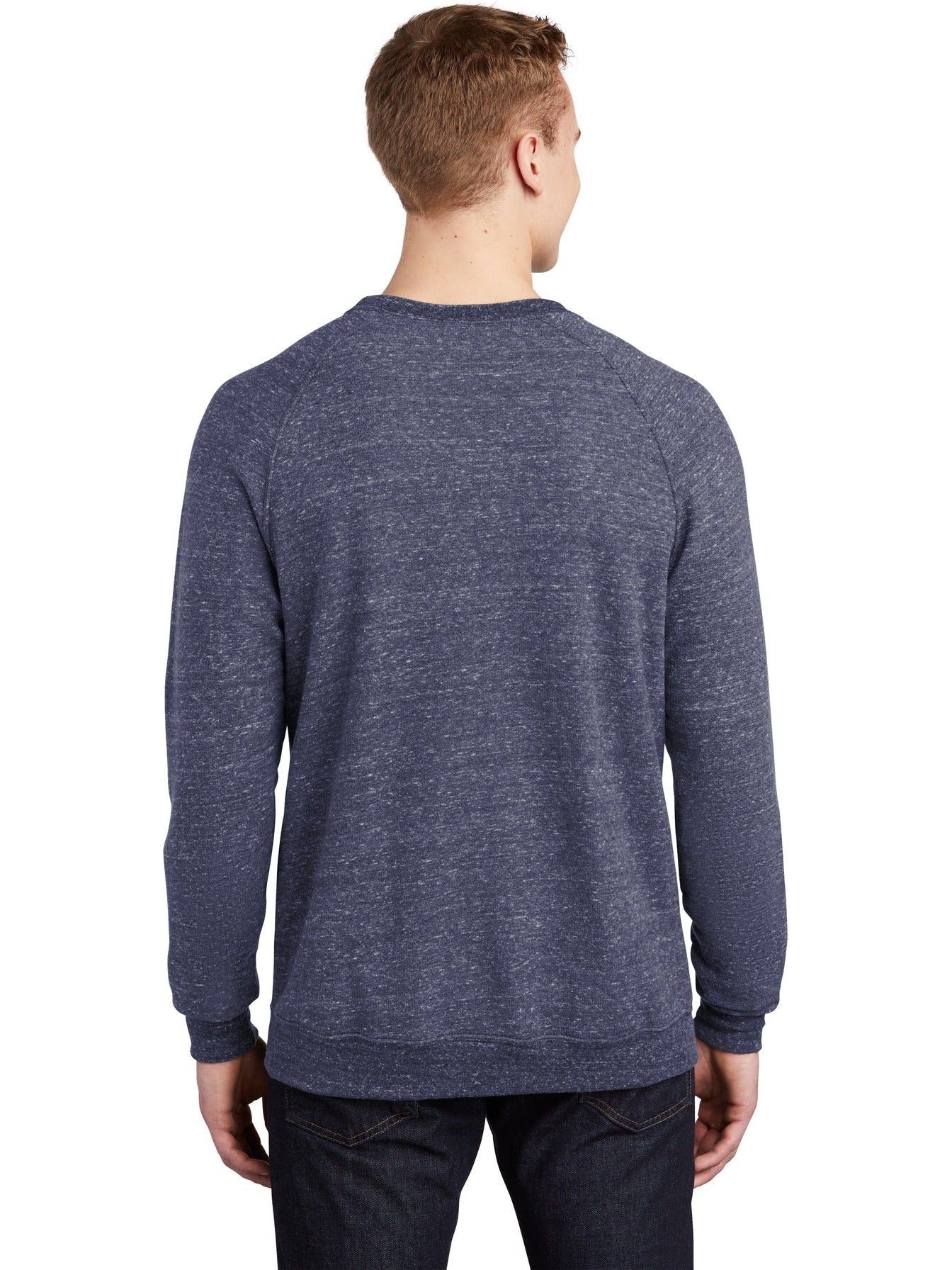 Jerzees Snow Heather French Terry Raglan Crew - The Ultimate Men's Casual Sweatshirt
