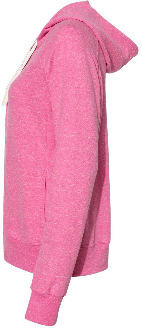 Jerzees Ladies' Snow Heather French Terry Full-Zip Hooded Sweatshirt: A Must-Have Fashion Essential!
