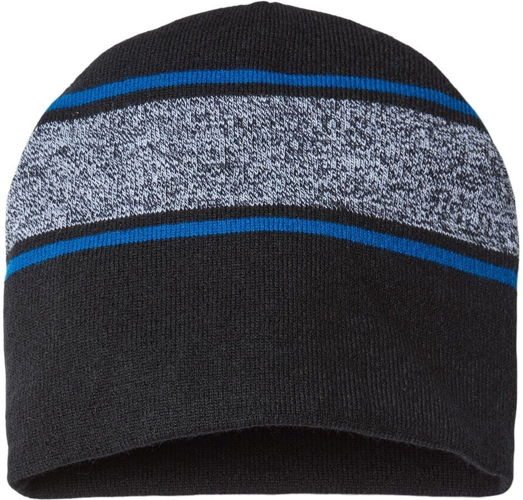 Amazing USA-Made Captain America Variegated Striped Beanie