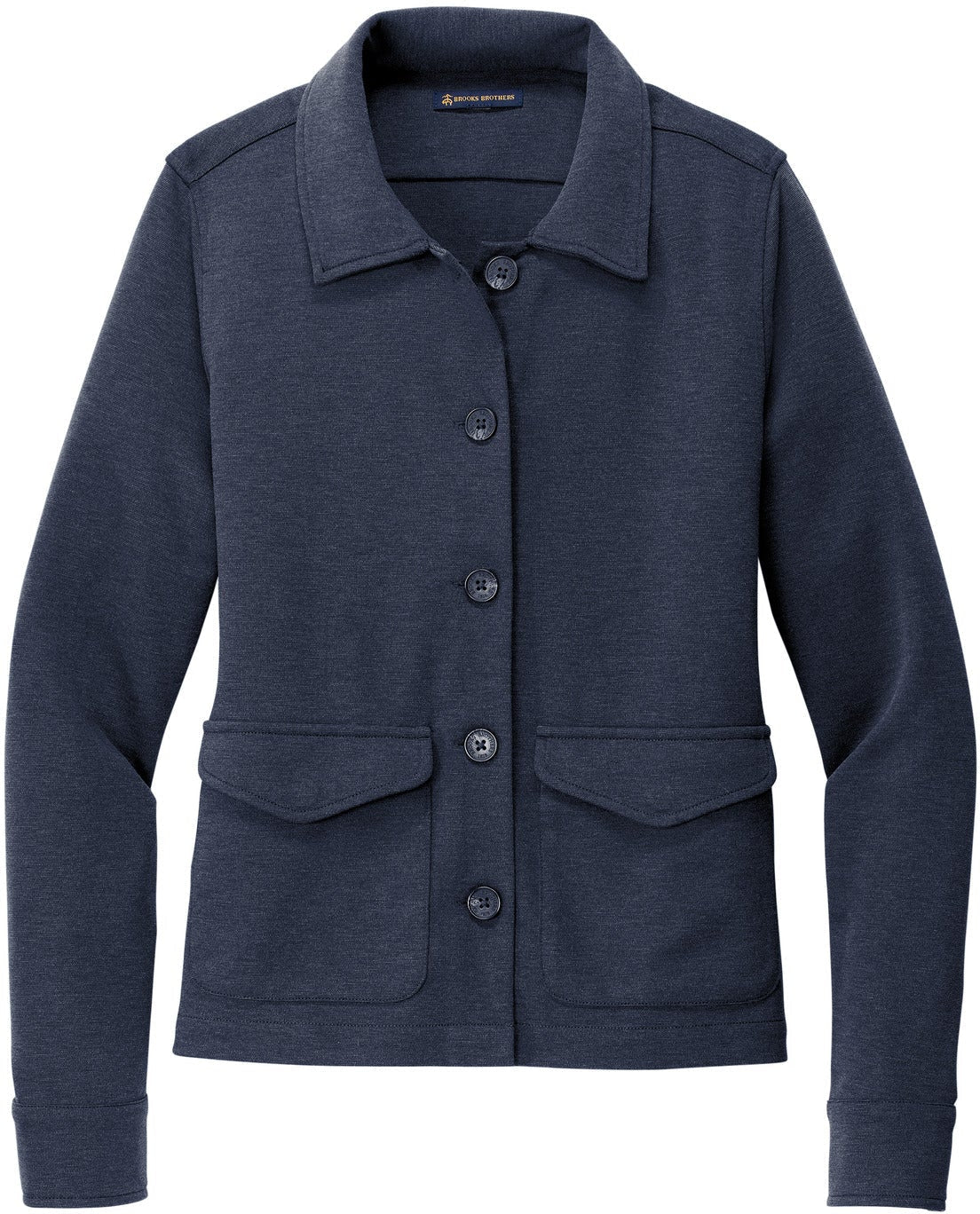 Brooks Brothers Women's Alluring Stretch Button Mid-Layer Jacket