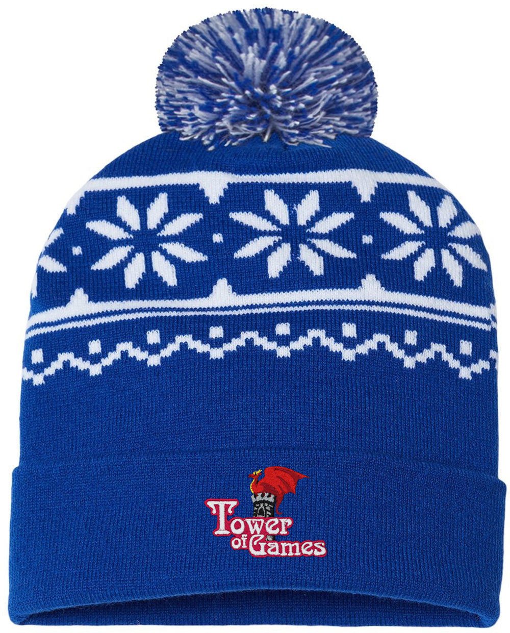 Stunning Cap America USA-Made Snowflake Beanie - A Must-Have!