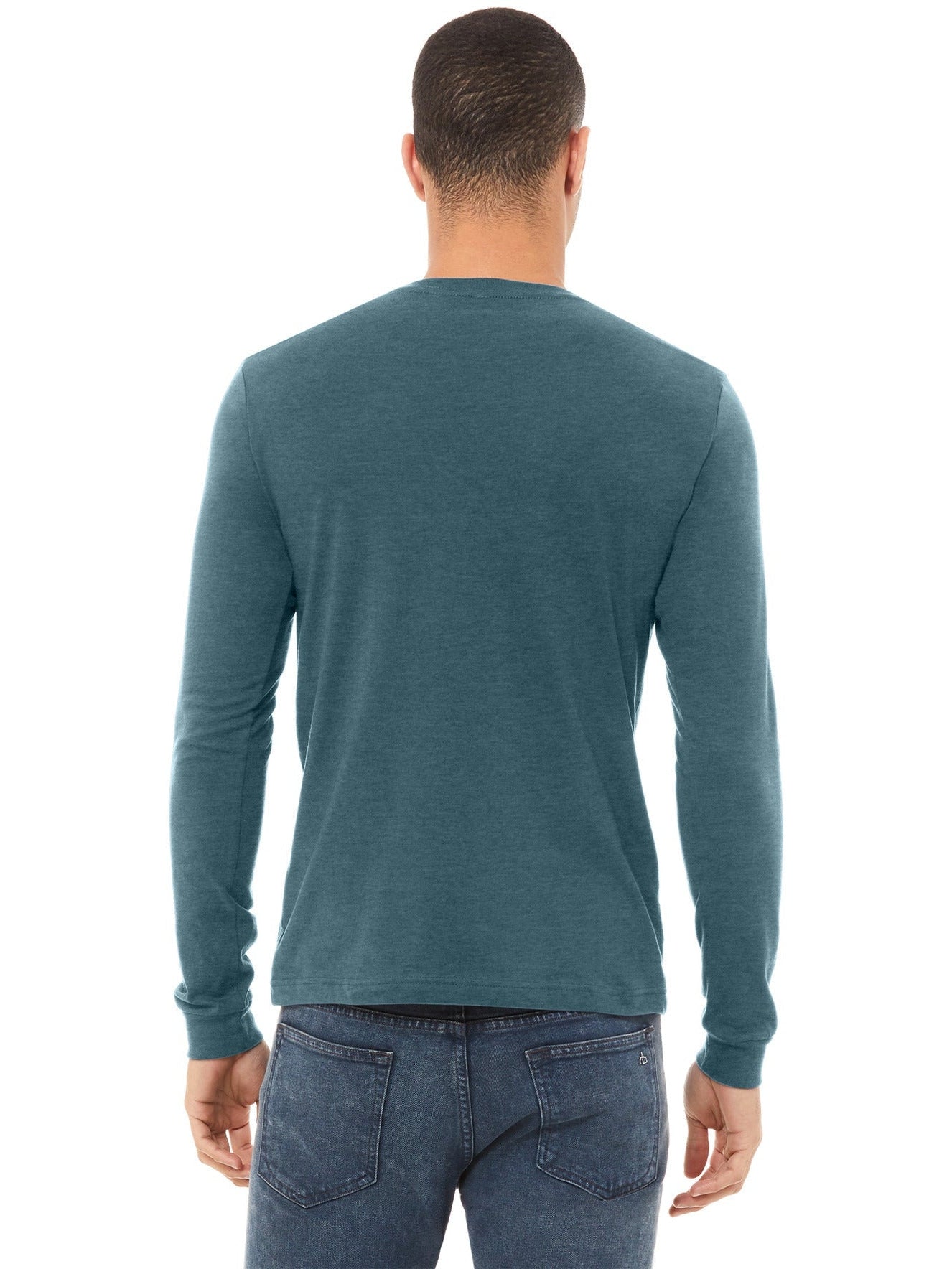 Bella+Canvas Unisex Heather CVC Long Sleeve Tee - Your Ideal Everyday Top