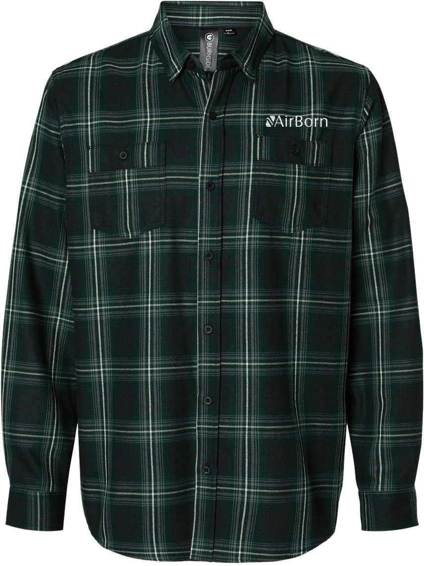 Burnside's Exquisite Flannel Work Shirt: A Perfect Blend of Style and Function