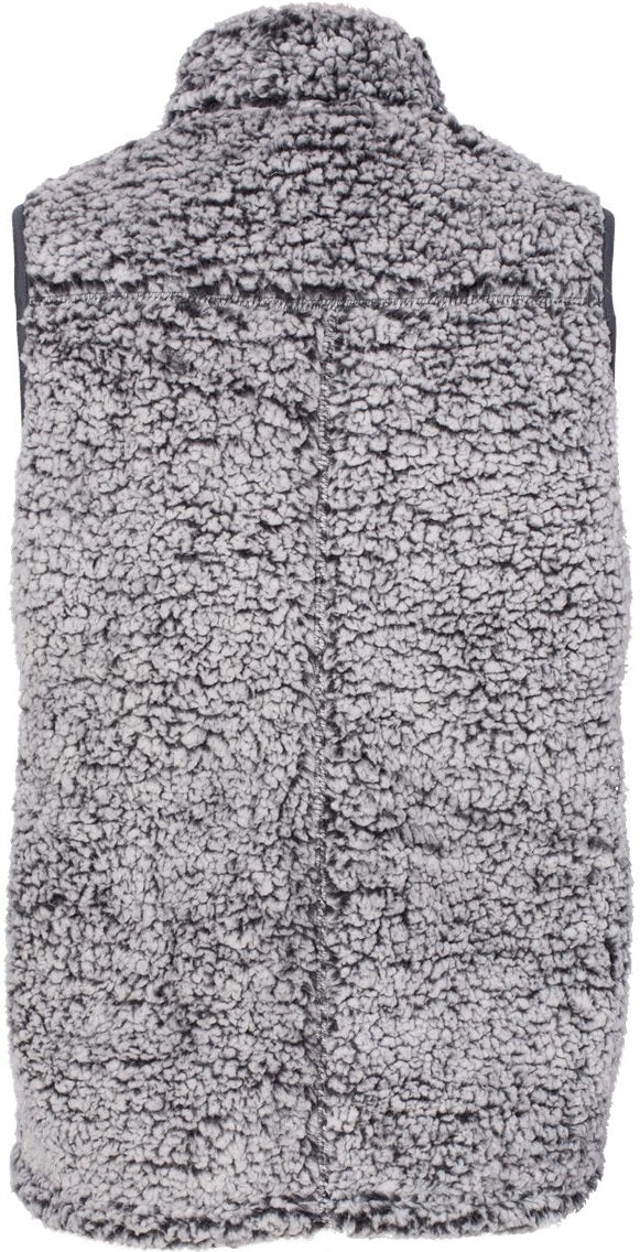 J. America Women's Stunning Full-Zip Sherpa Vest