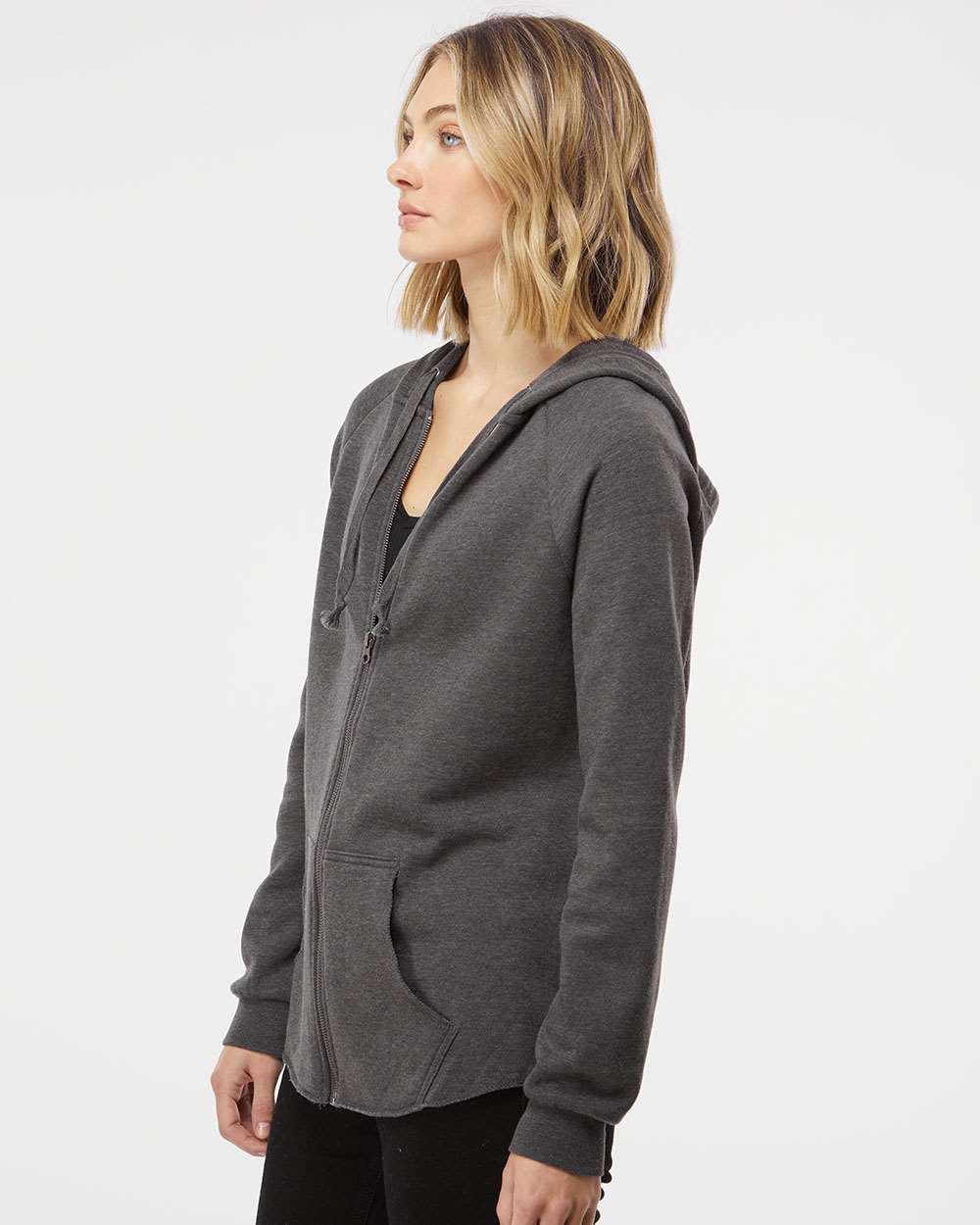 Independent Trading Co. Ladies' California Wave Wash Full-Zip Hooded Sweatshirt: A Timeless Must-Have