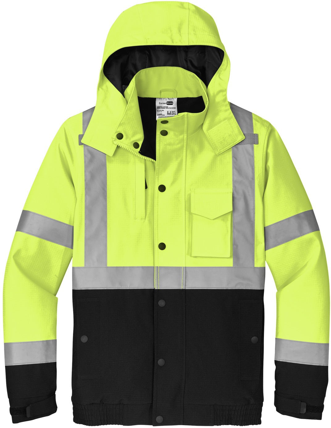 CornerStone ANSI 107 Class 3: The Ultimate Waterproof Insulated Ripstop Bomber Jacket