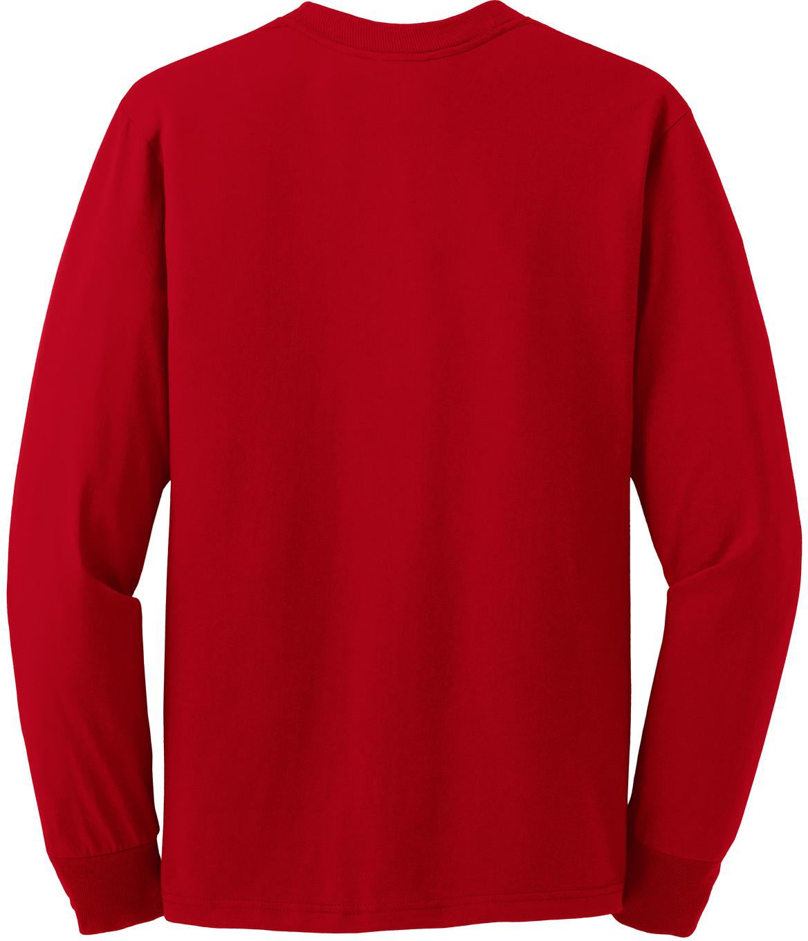 Jerzees Dri-Power 50/50 Cotton/Poly Long Sleeve T-Shirt - Premium Men's Sweatshirt