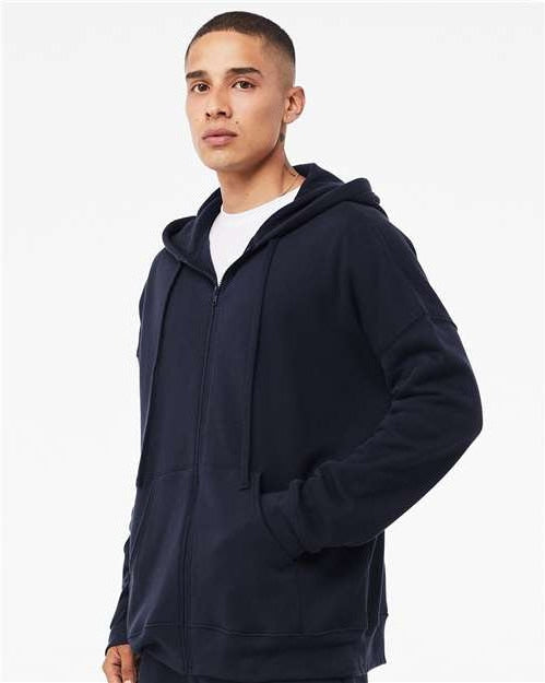 Bella+Canvas Sponge Fleece DTM Full-Zip Hoodie - The Ultimate Comfort Wear