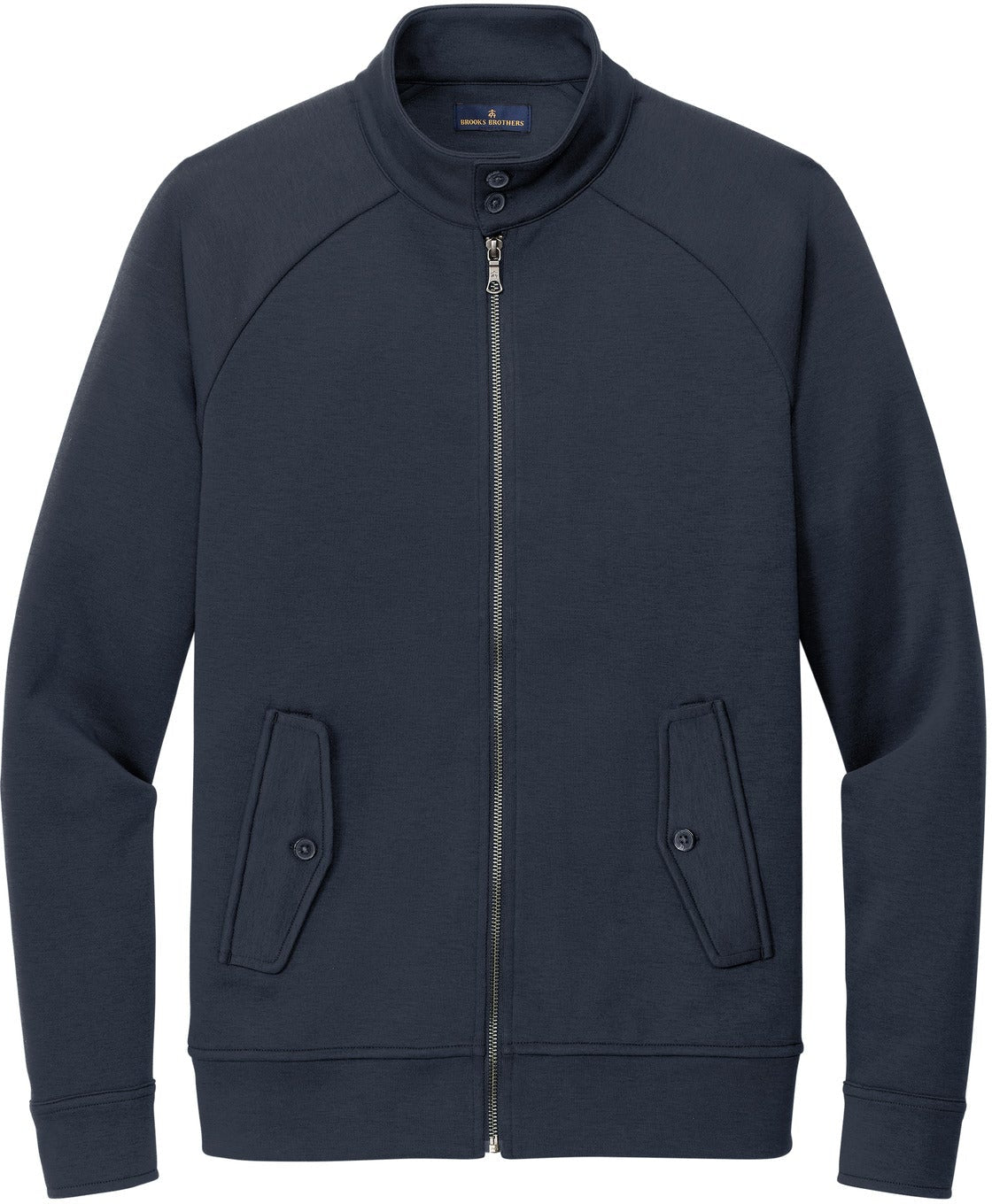 Brooks Brothers Double-Knit Full-Zip Jacket: The Epitome of Casual Cool