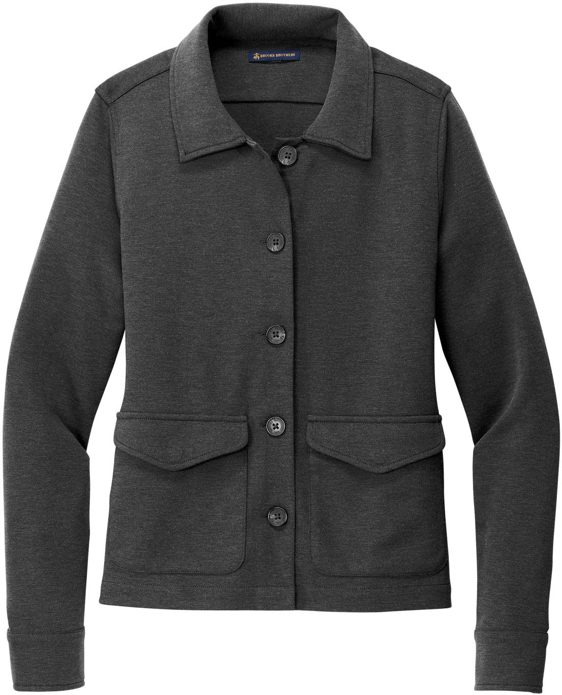 Brooks Brothers Women's Alluring Stretch Button Mid-Layer Jacket