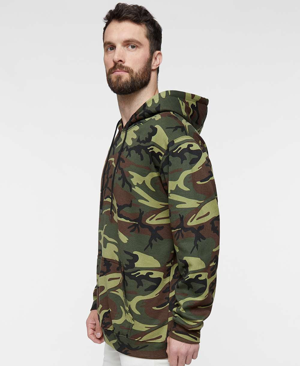 Code Five Camo Pullover Fleece Hoodie - A Must - Have for Outdoor Enthusiasts