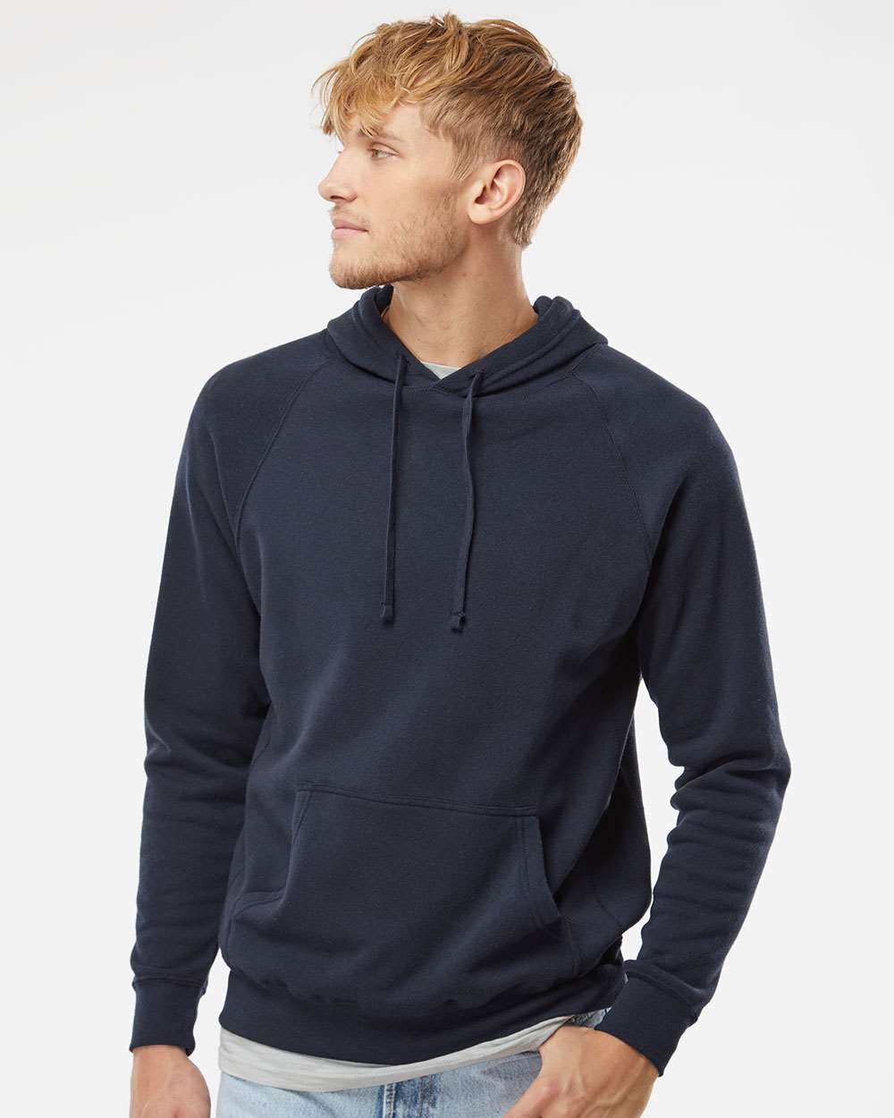 Independent Trading Co. Exclusive Blend Raglan Hooded Sweatshirt - A Must - Have!
