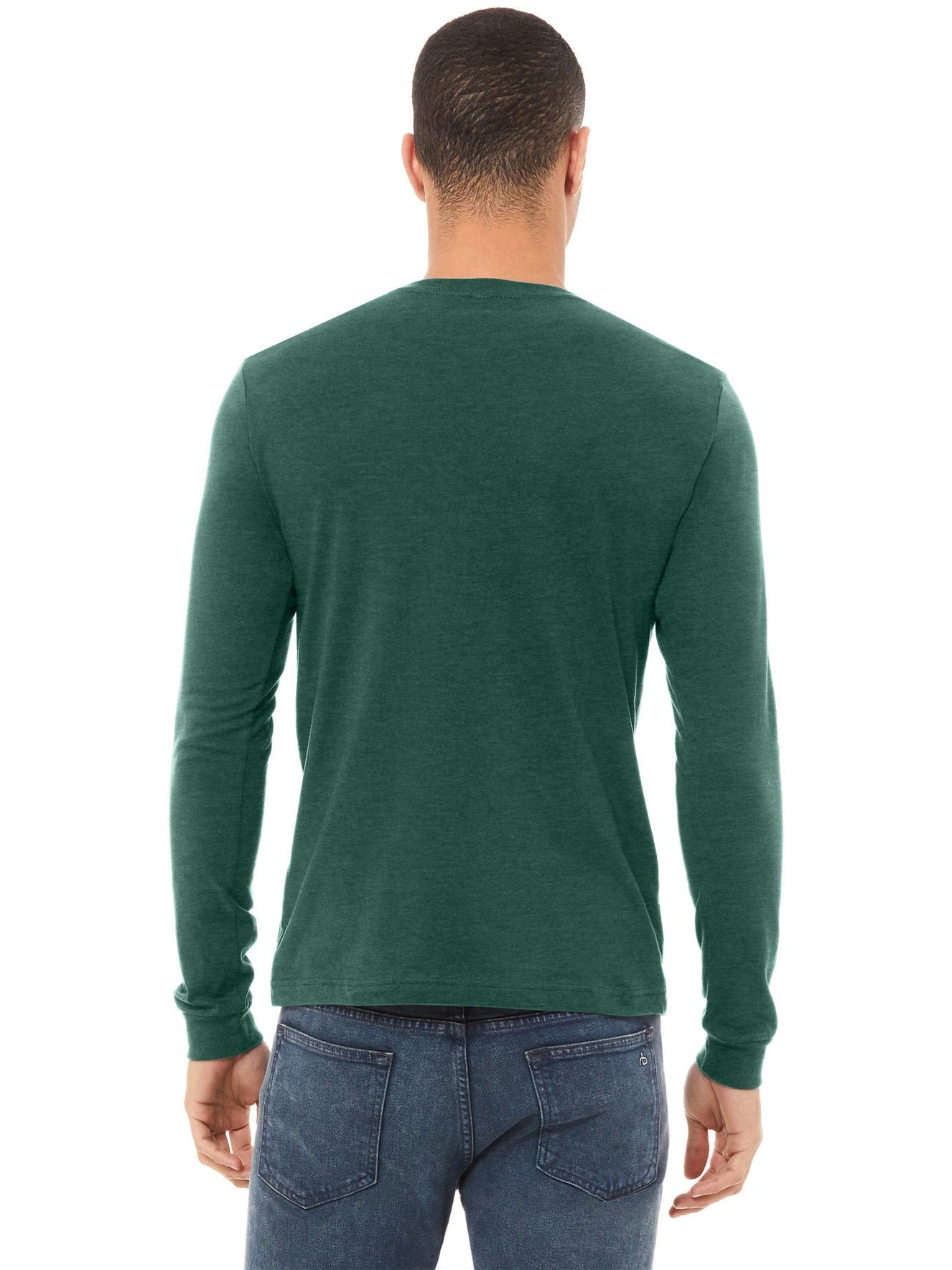 Bella+Canvas Unisex Heather CVC Long Sleeve Tee - Your Ideal Everyday Top