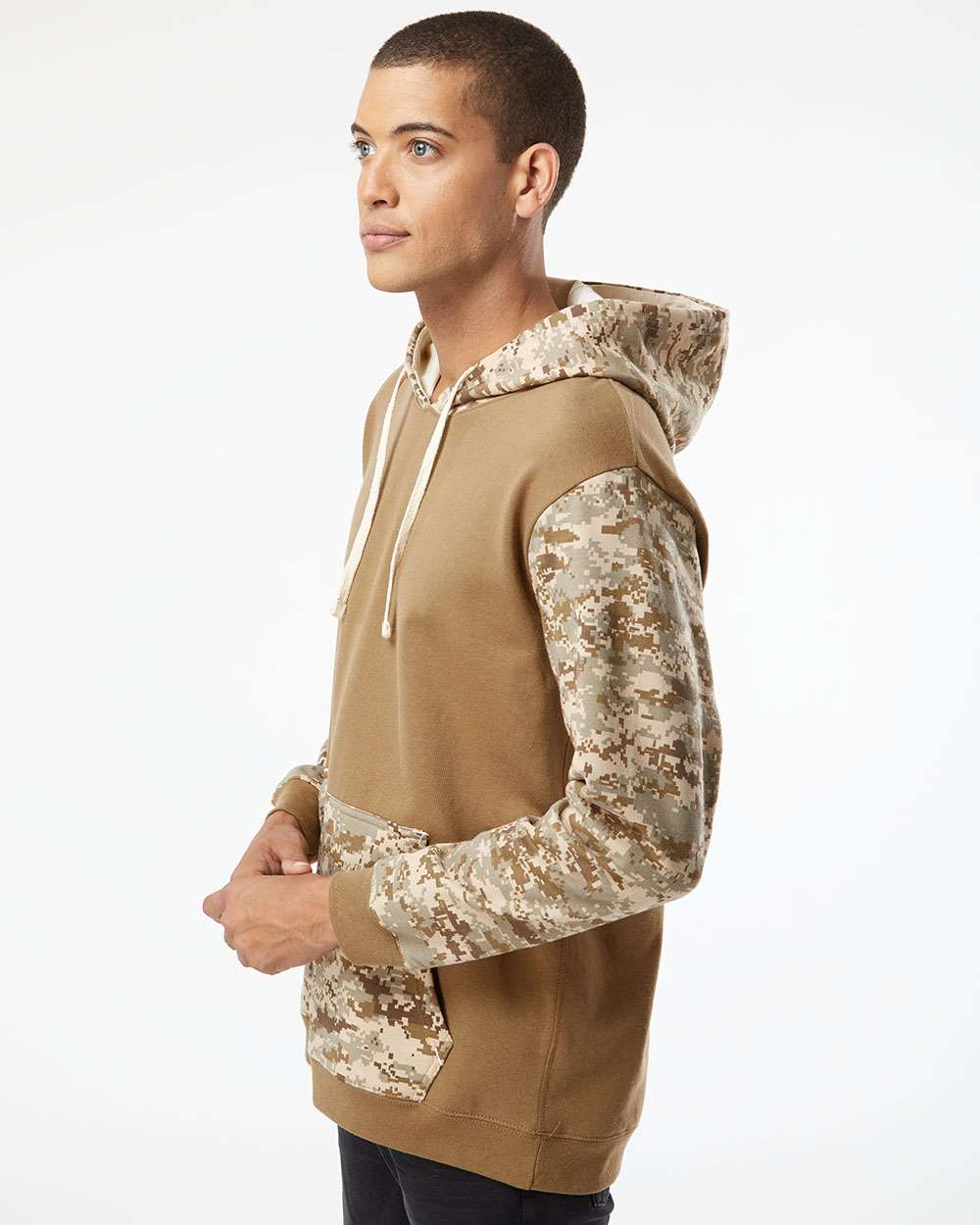 Code Five Fashionable Camo Hooded Sweatshirt - A Must - Have!