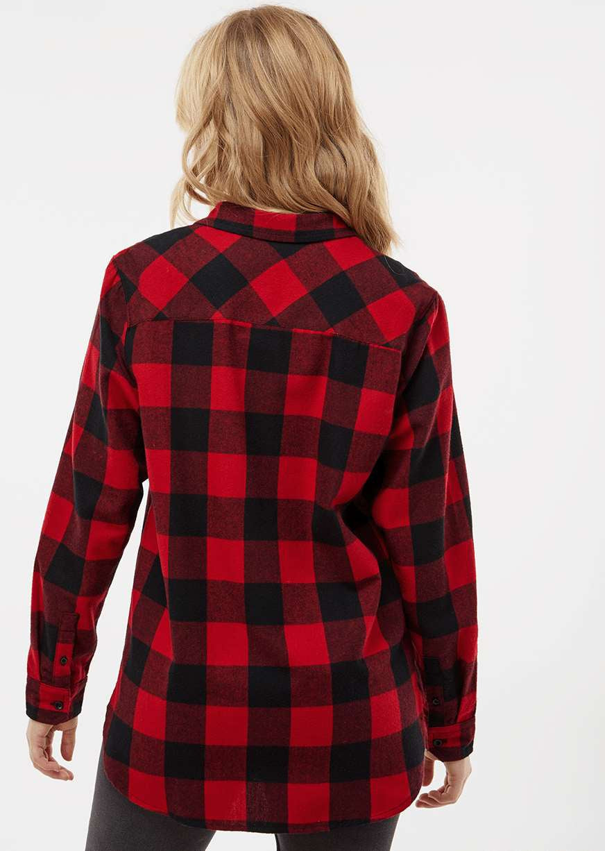Irresistible Burnside Ladies' Boyfriend Flannel - Grab Yours Now!