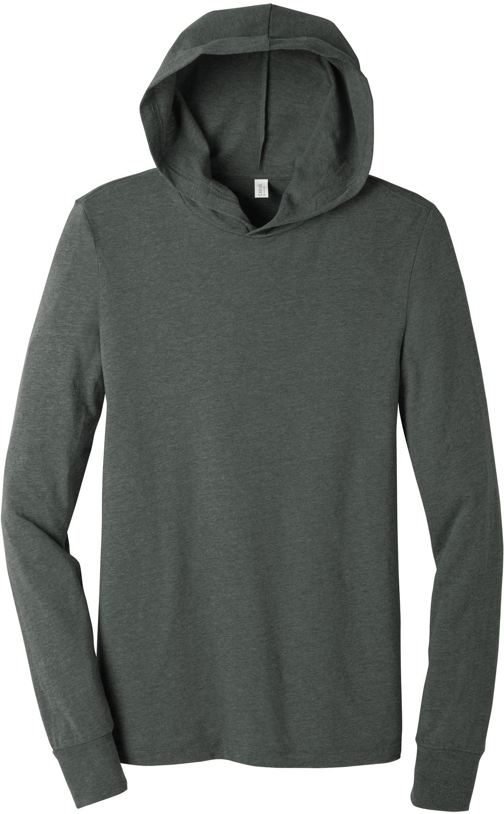 Bella + Canvas Jersey Long Sleeve Men's Hoodie - A Must - Have!