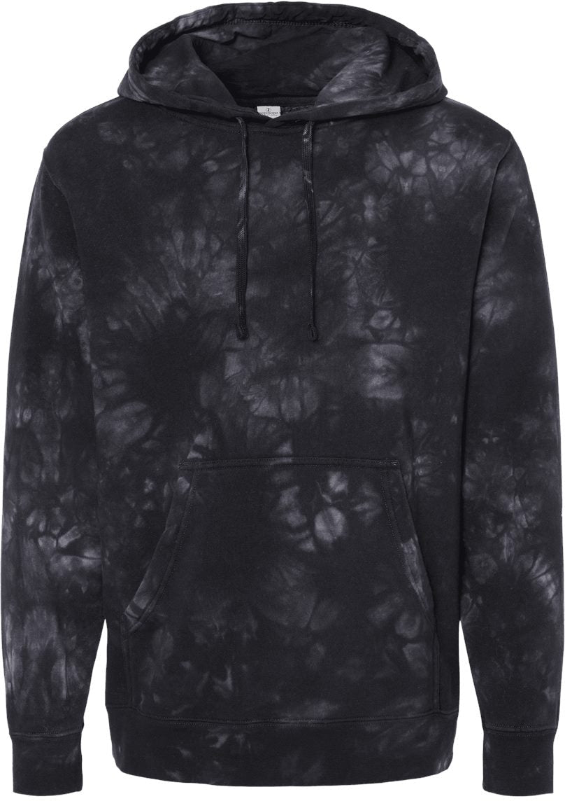 Independent Trading Co. Midweight Tie-Dye Hoodie - Trendy & Durable
