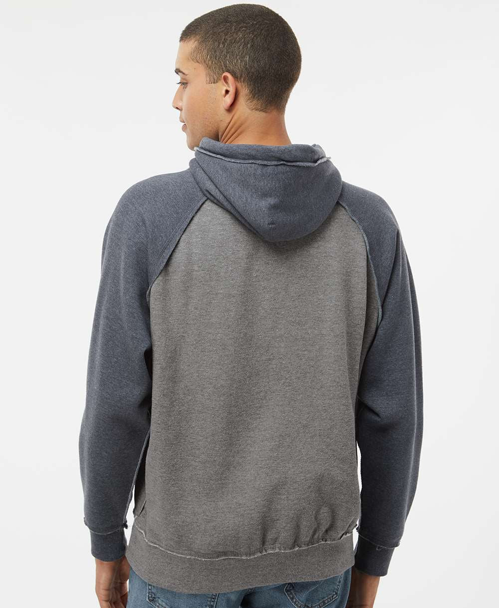 J America Vintage Heather Men's Hooded Sweatshirt - A Fashionable and Durable Choice