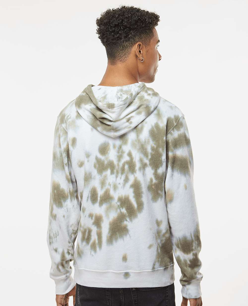 J. America's Stunning Tie - Dyed Fleece Hooded Sweatshirt