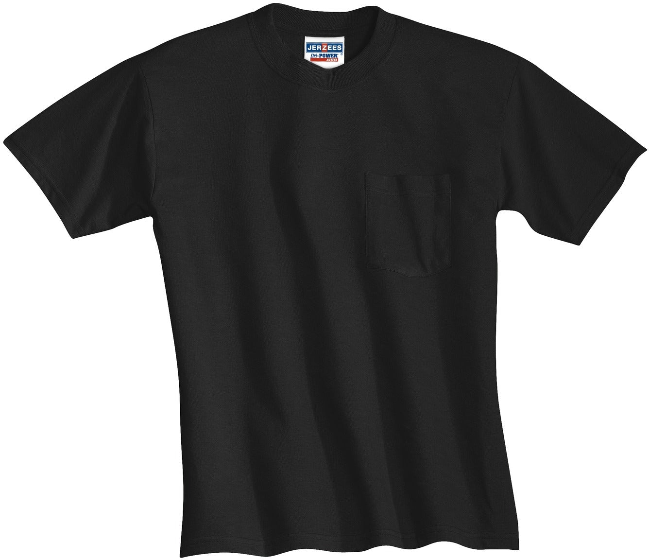 Don't Miss! Jerzees Dri-Power Active 50/50 Cotton/Poly Pocket T-Shirt