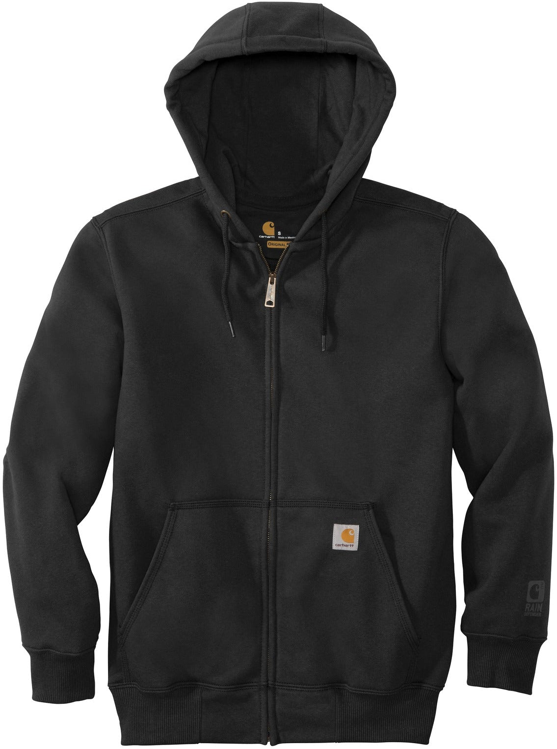 Carhartt Rain Defender Paxton: Heavyweight Hooded Zip-Front Sweatshirt for Tough Jobs