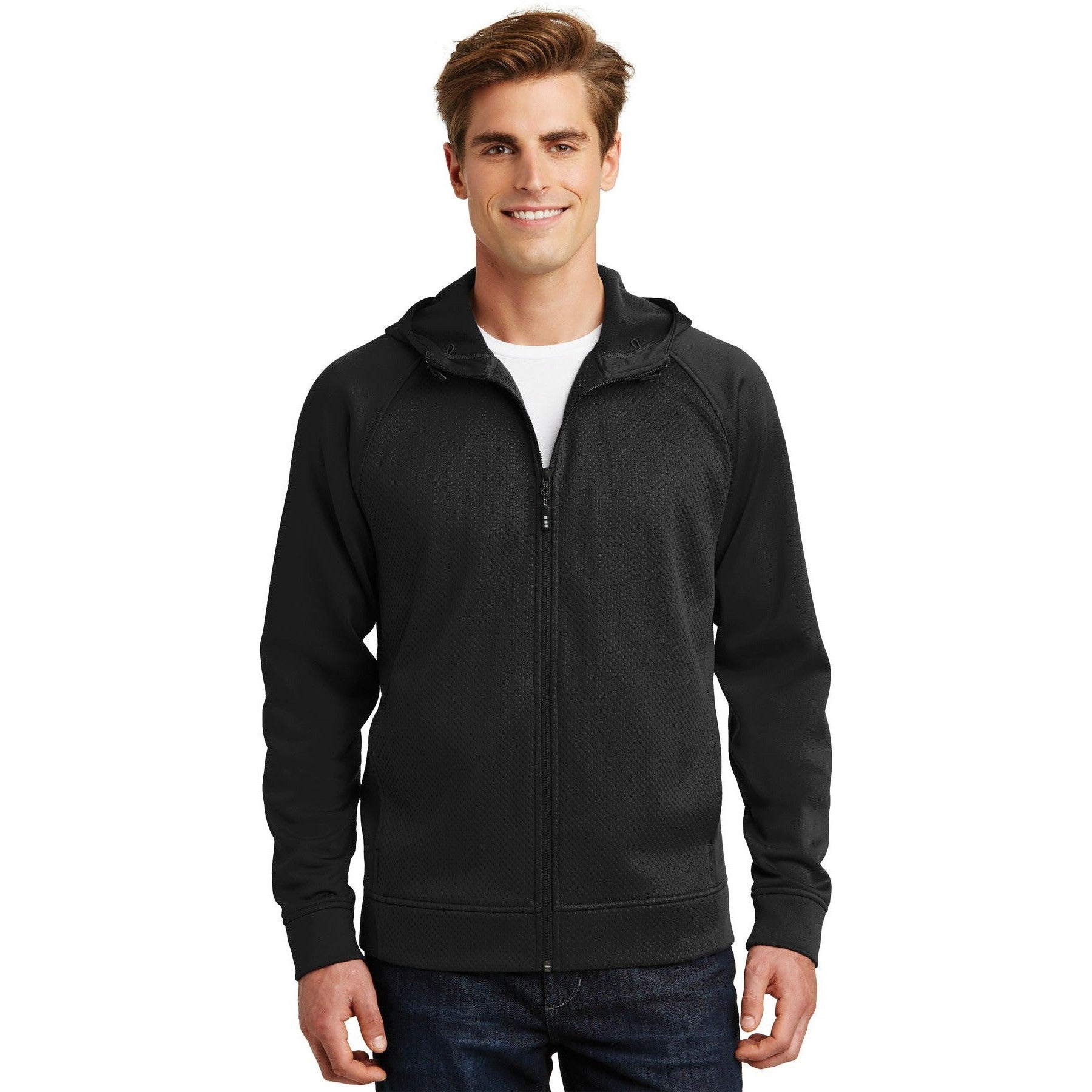 Don't Miss Out! Sport-Tek Rival Tech Fleece Full-Zip Hooded Jacket on Closeout