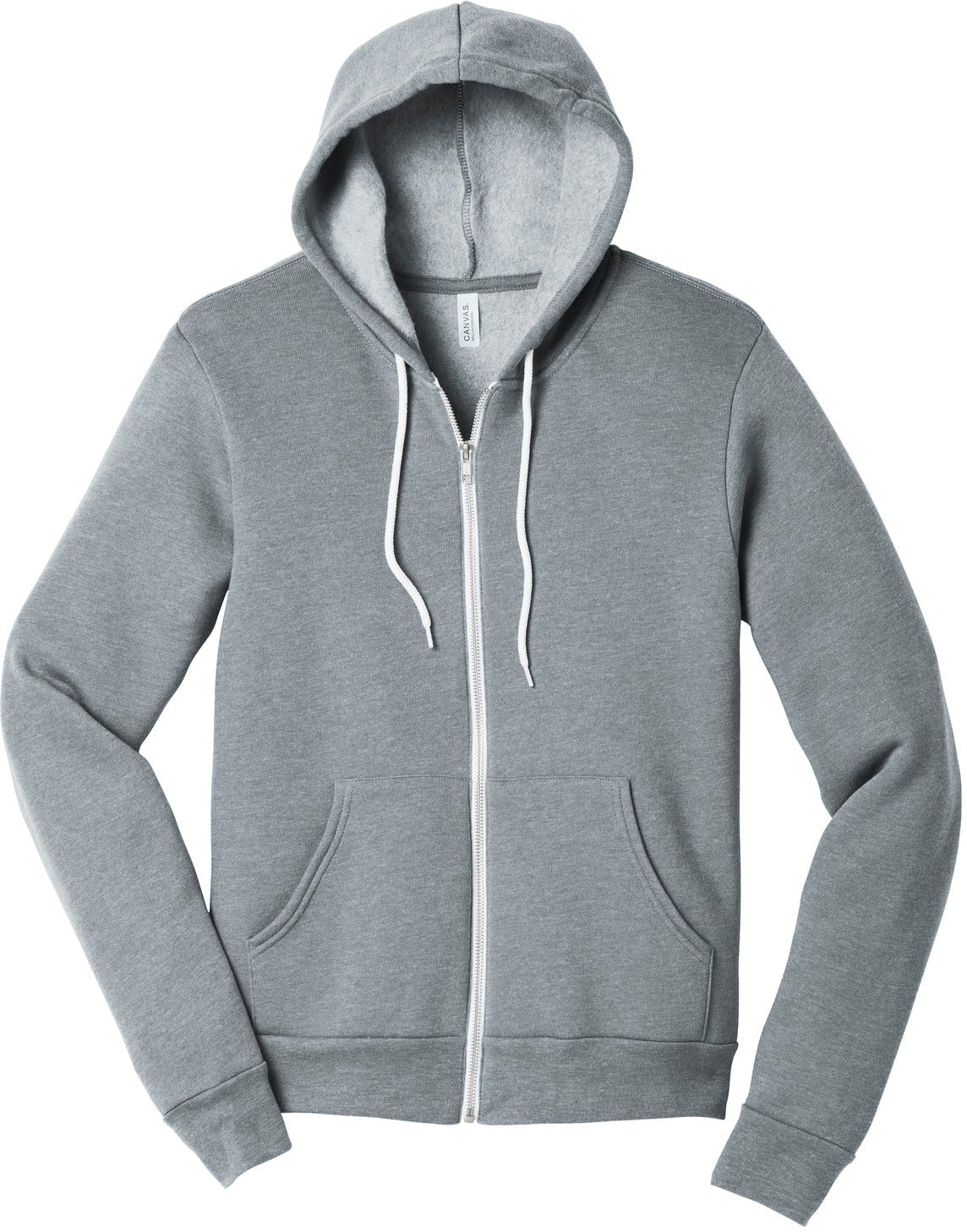 Bella+Canvas Sponge Fleece Full-Zip Hoodie - Your Perfect Casual Companion
