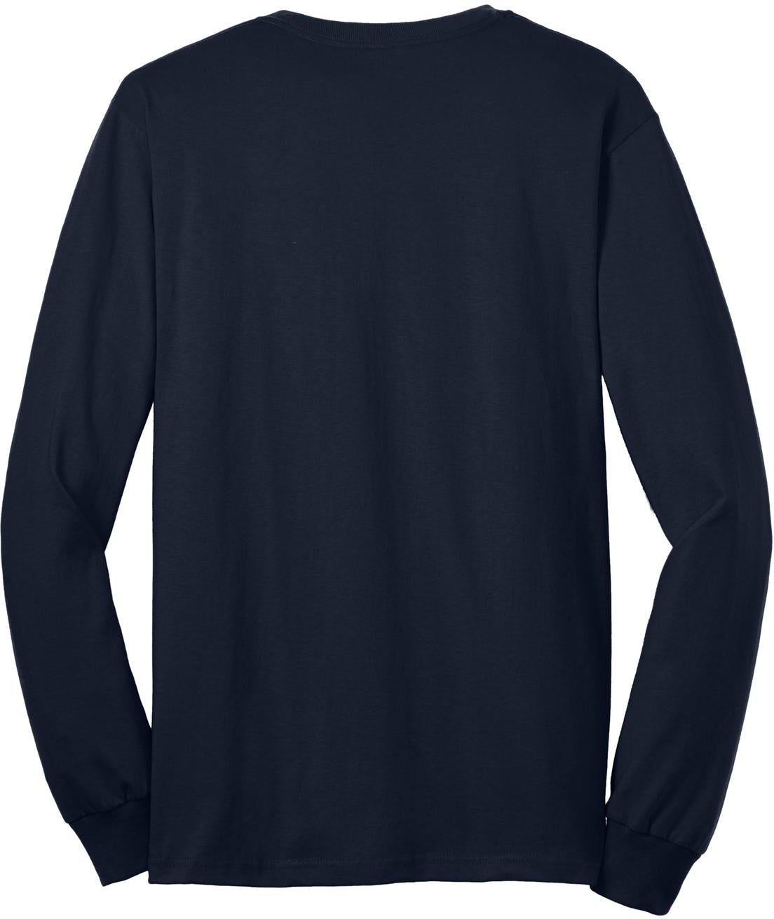 Gildan Ultra Cotton 100% Cotton Long Sleeve T - Shirt with Pocket - Outlet Deal!