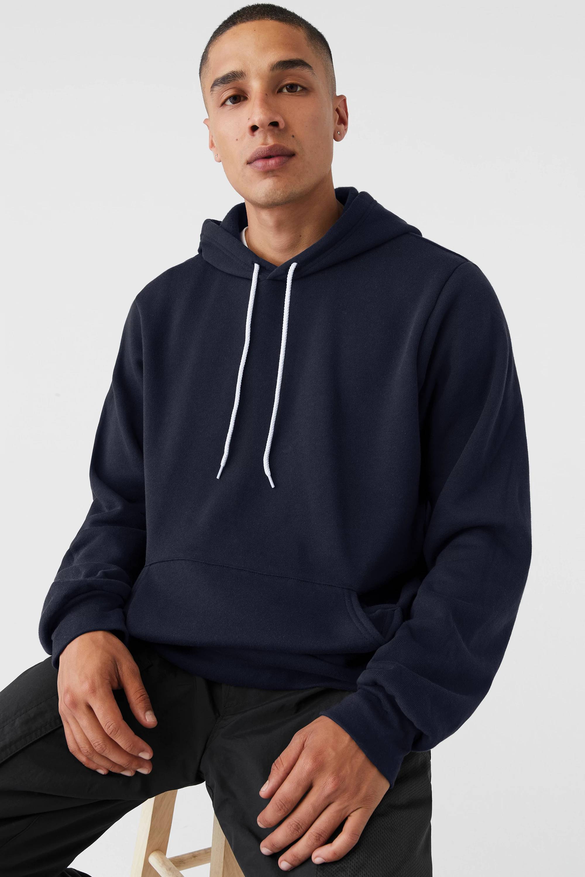 Bella + Canvas Sponge Fleece Stylish Pullover Hoodie