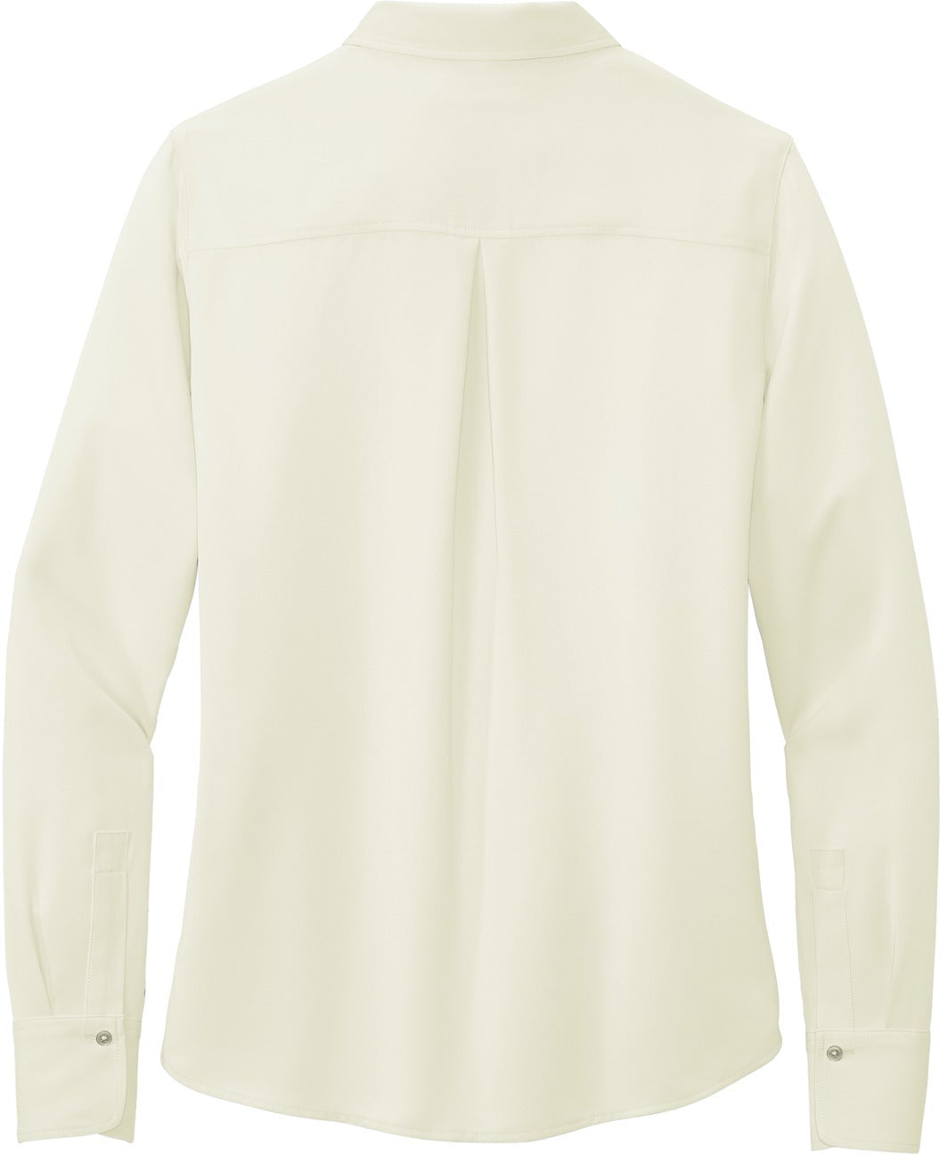Brooks Brothers Elegant Ladies Full-Button Satin Blouse