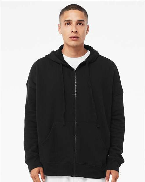 Bella+Canvas Sponge Fleece DTM Full-Zip Hoodie - The Ultimate Comfort Wear