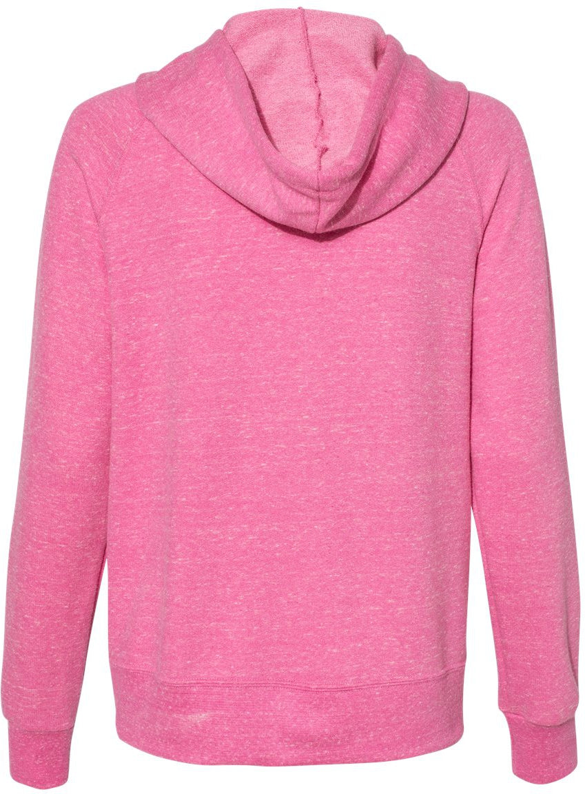 Jerzees Ladies' Snow Heather French Terry Full-Zip Hooded Sweatshirt: A Must-Have Fashion Essential!