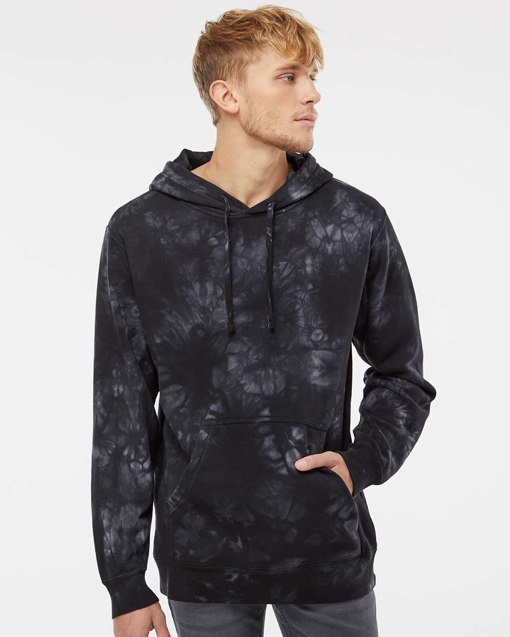 Independent Trading Co. Midweight Tie-Dye Hoodie - Trendy & Durable