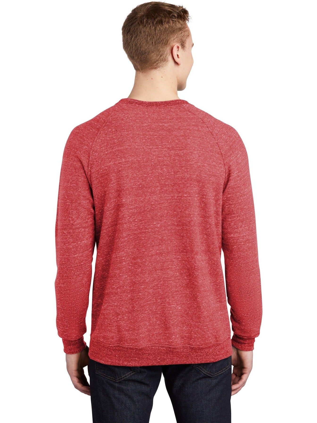 Jerzees Snow Heather French Terry Raglan Crew - The Ultimate Men's Casual Sweatshirt