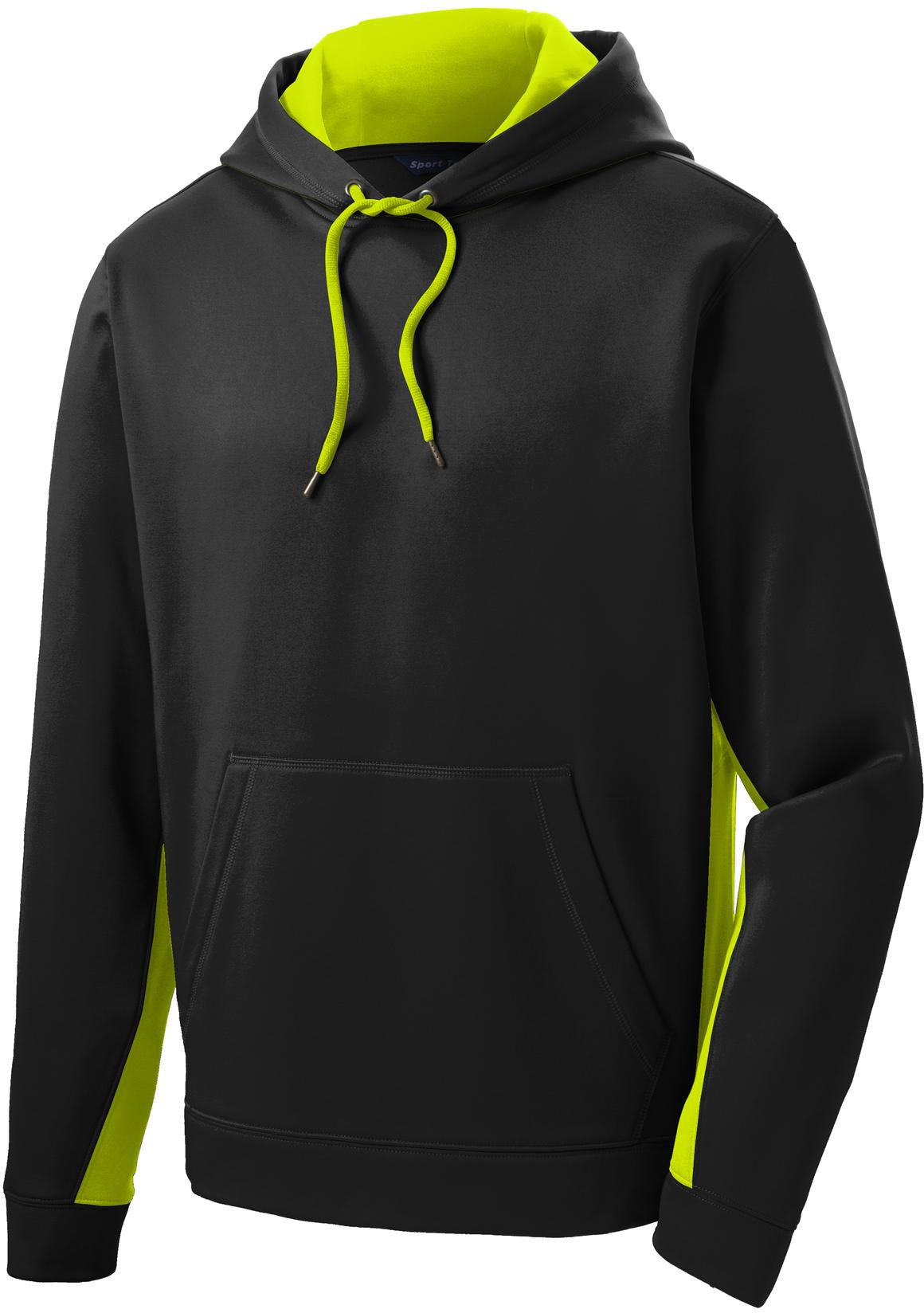 Don't Miss Out! Sport-Tek Sport-Wick Fleece Colorblock Hooded Pullover