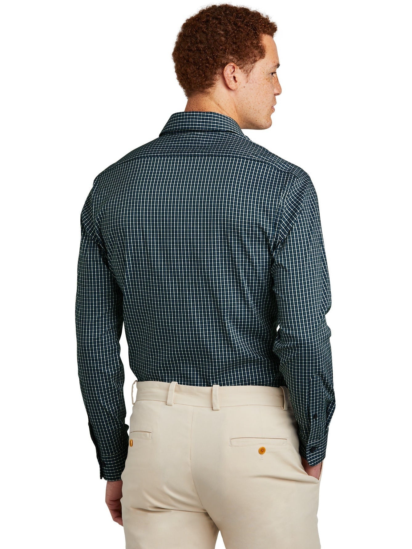 Brooks Brothers Tech Stretch Patterned Shirt: The Ultimate Blend of Style and Comfort