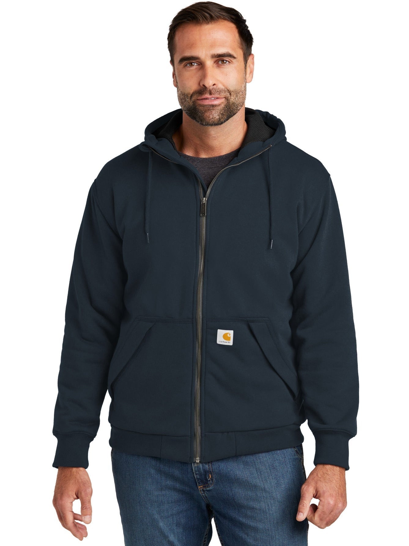 Carhartt's Must-Have Midweight Thermal-Lined Full-Zip Sweatshirt
