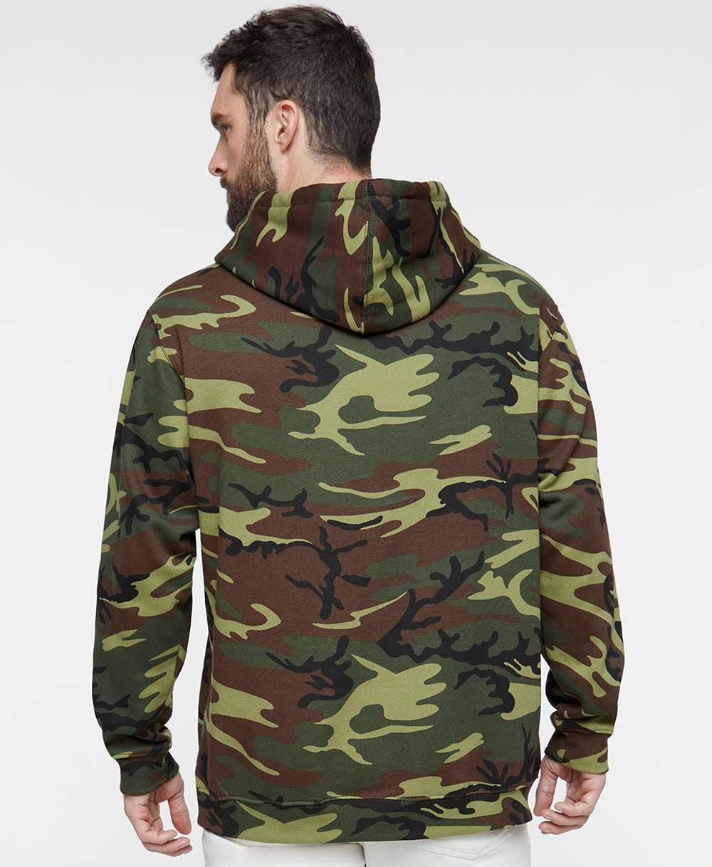 Code Five Camo Pullover Fleece Hoodie - A Must - Have for Outdoor Enthusiasts