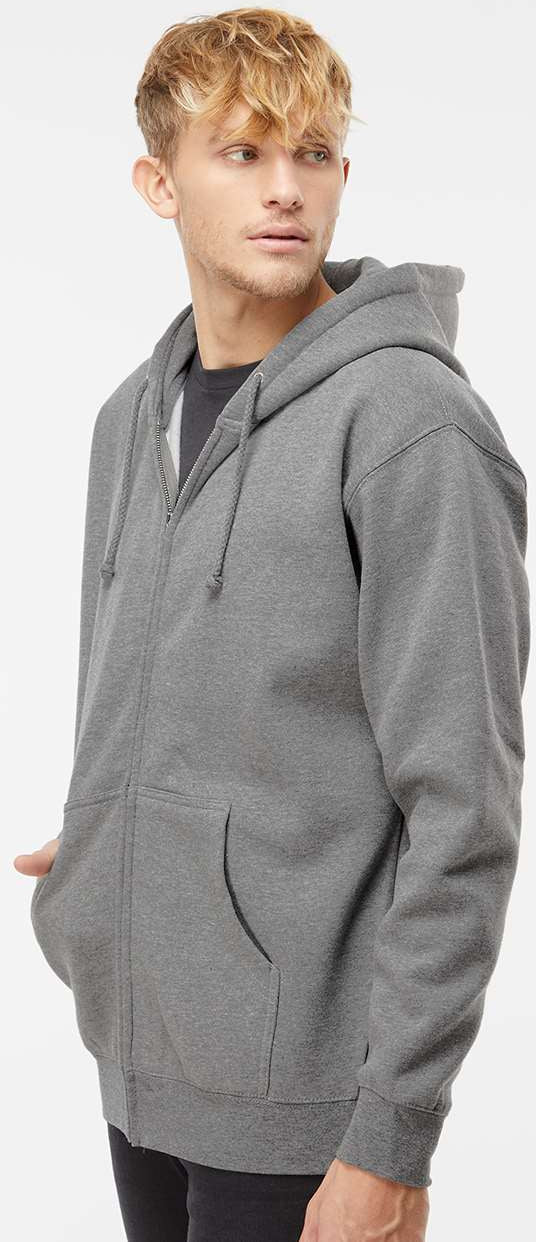 Independent Trading Co. Premium Heavyweight Full-Zip Hooded Sweatshirt