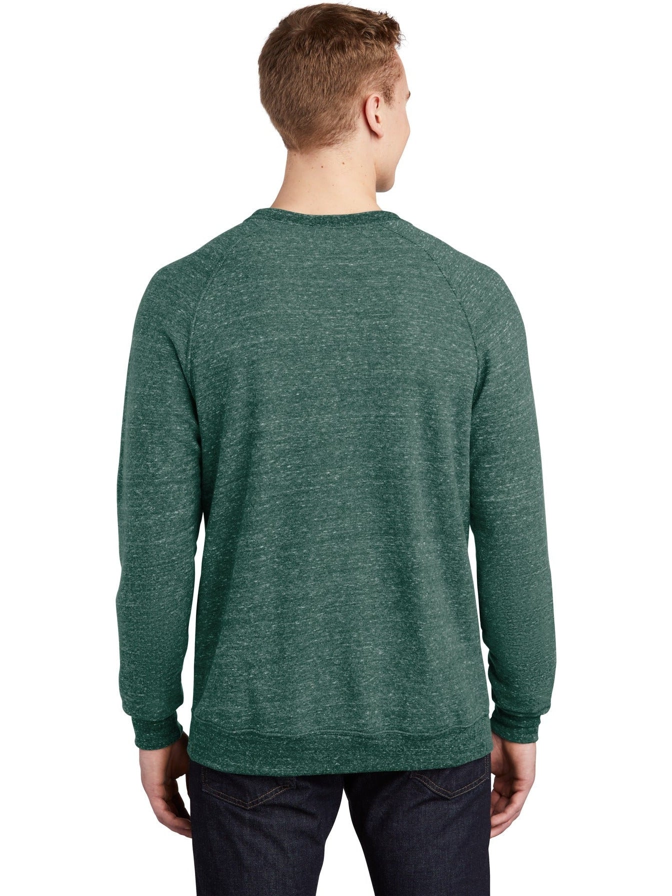 Jerzees Snow Heather French Terry Raglan Crew - The Ultimate Men's Casual Sweatshirt
