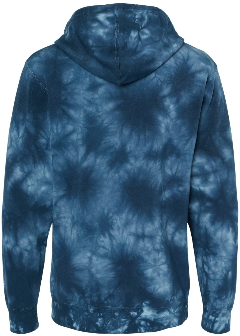 Independent Trading Co. Midweight Tie-Dye Hoodie - Trendy & Durable